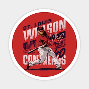 Willson Contreras St. Louis City Name Magnet